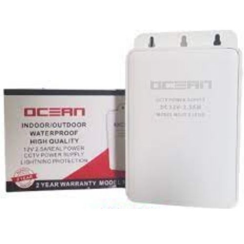 OCEAN CCTV POWER SUPPLY 2.5A OCEAN CCTV POWER SUPPLY 2.5A