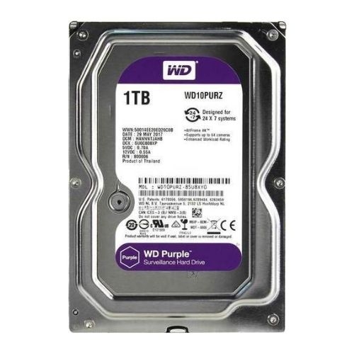 WESTERN DIGITAL PURPLE 1TB HARD DISK WESTERN DIGITAL PURPLE 1TB HARD DISK