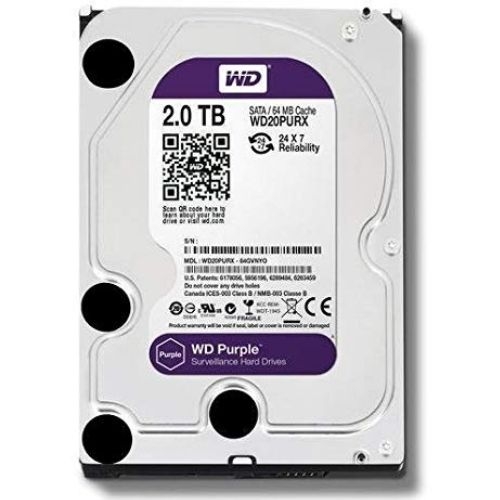 WESTERN DIGITAL PURPLE 2TB HARD DISK WESTERN DIGITAL PURPLE 2TB HARD DISK